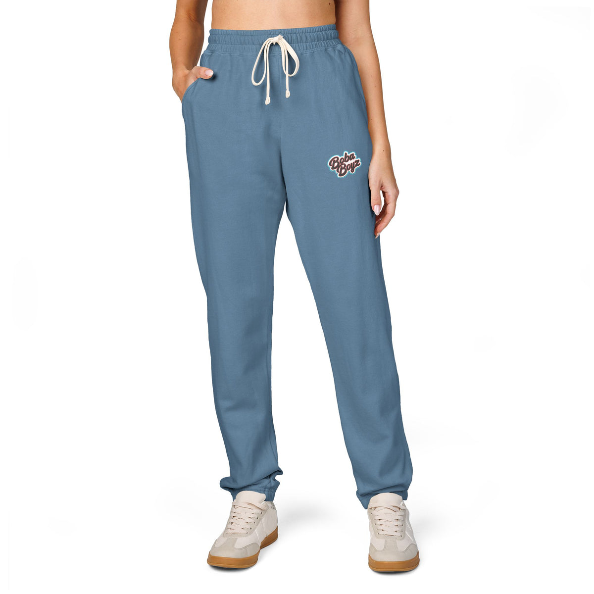 Boba Boyz Sweatpants - Blue Logo