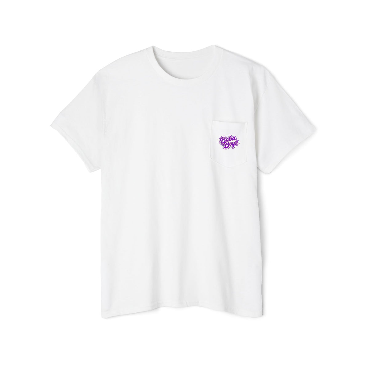 Boba Boyz Pocket T-Shirt - Purple Logo
