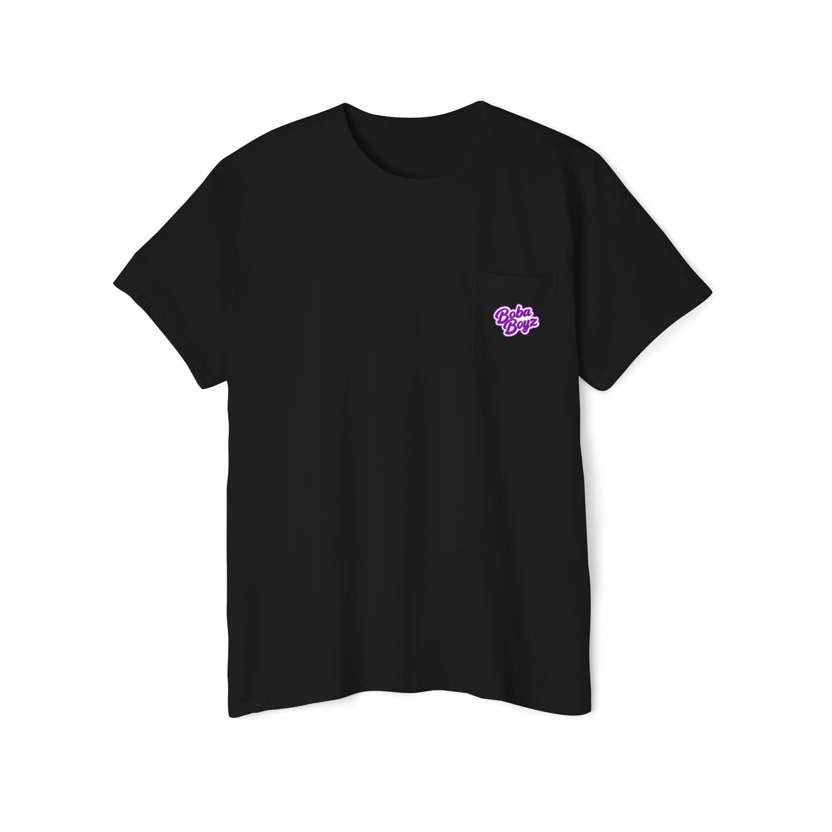 Boba Boyz Pocket T-Shirt - Purple Logo
