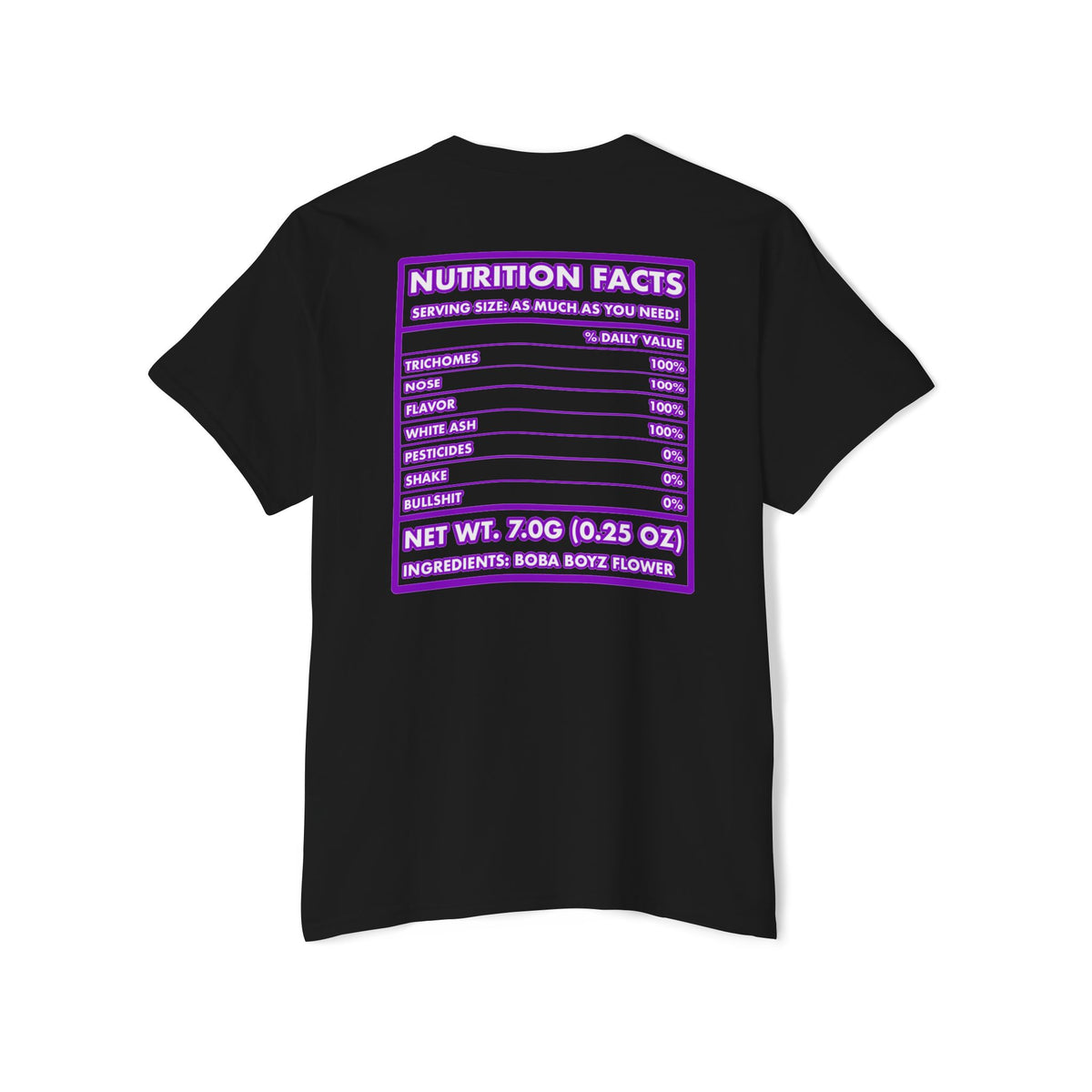 Boba Boyz Pocket T-Shirt - Purple Logo