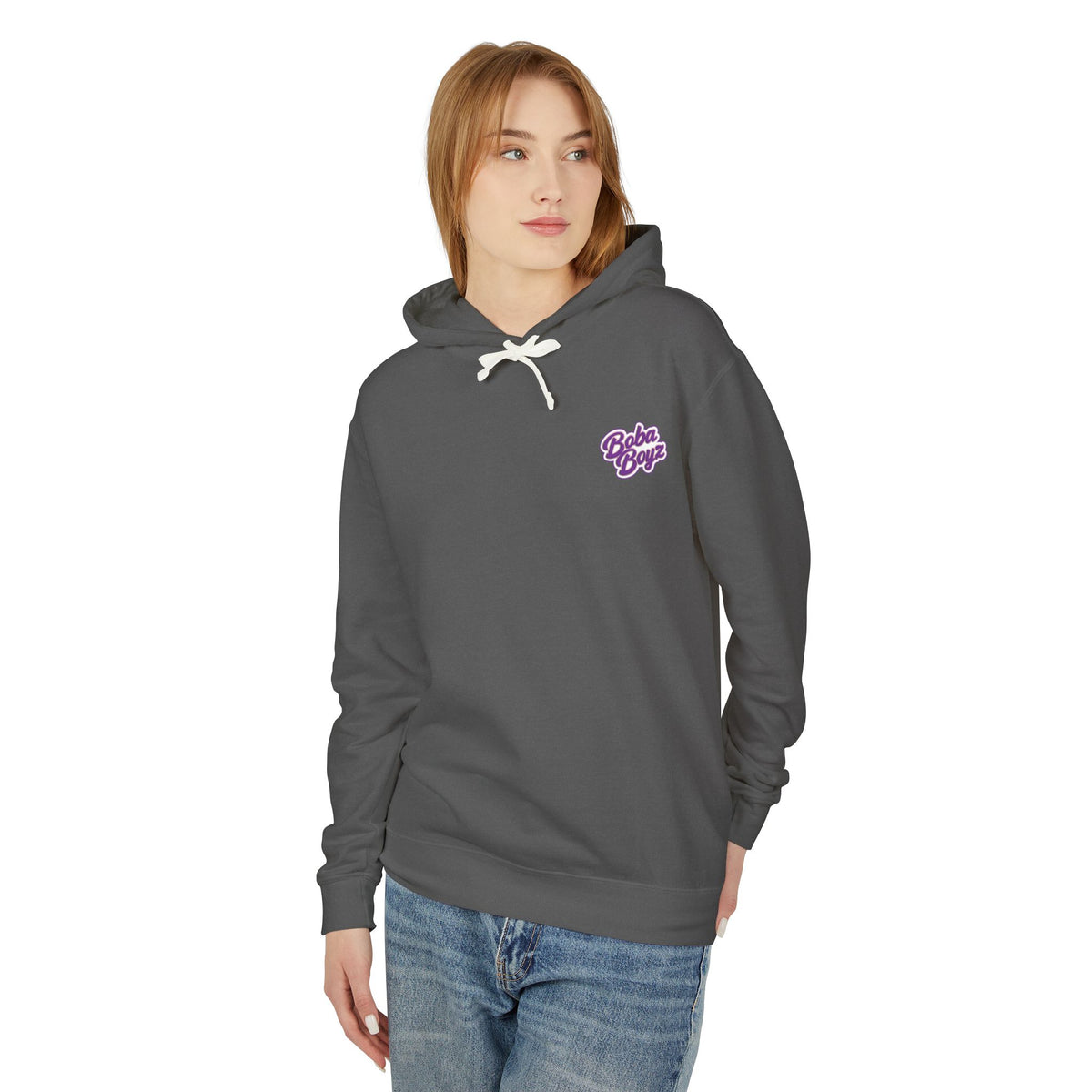 Boba Boyz Hoodie - Purple Logo