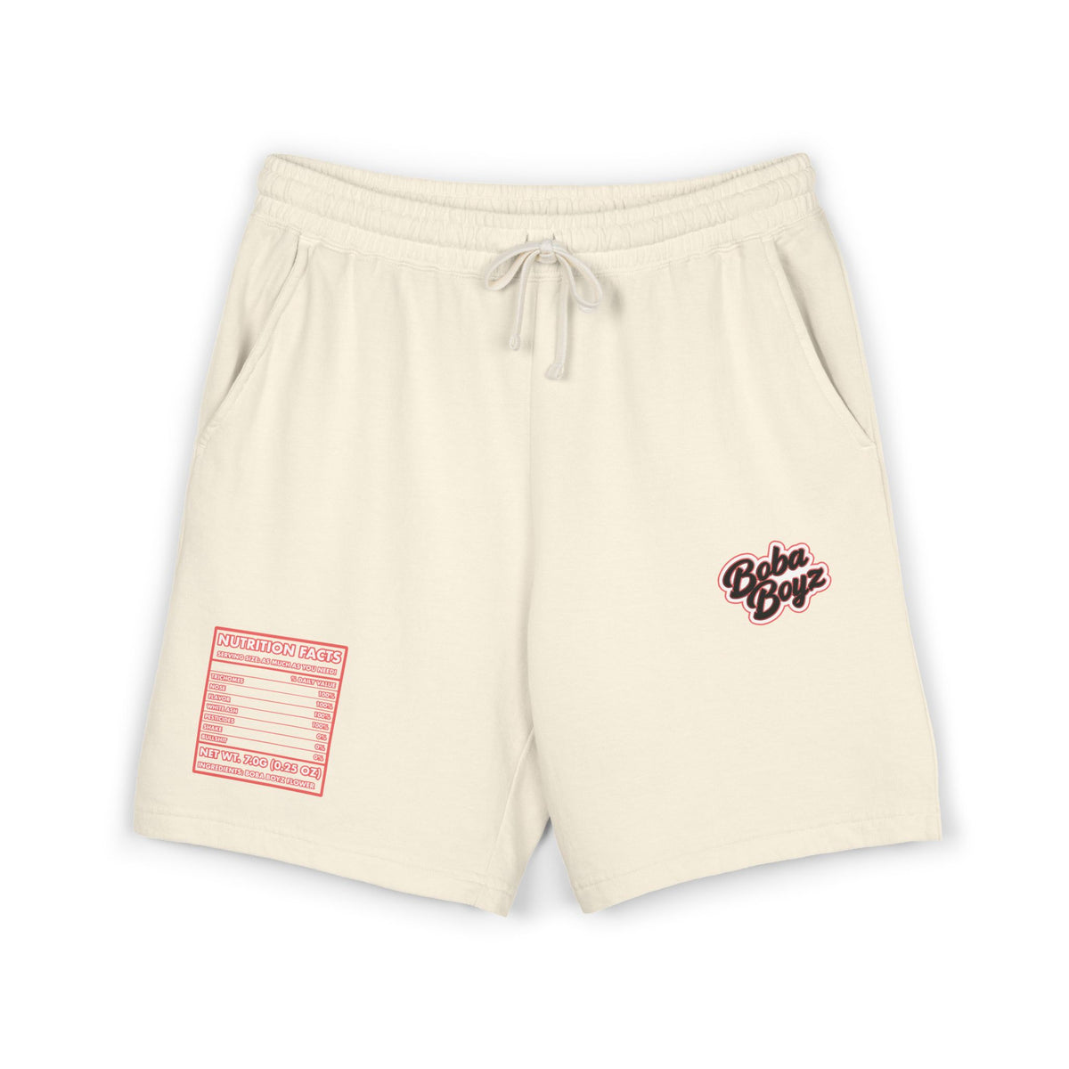 Boba Boyz Sweat Shorts - Red Logo