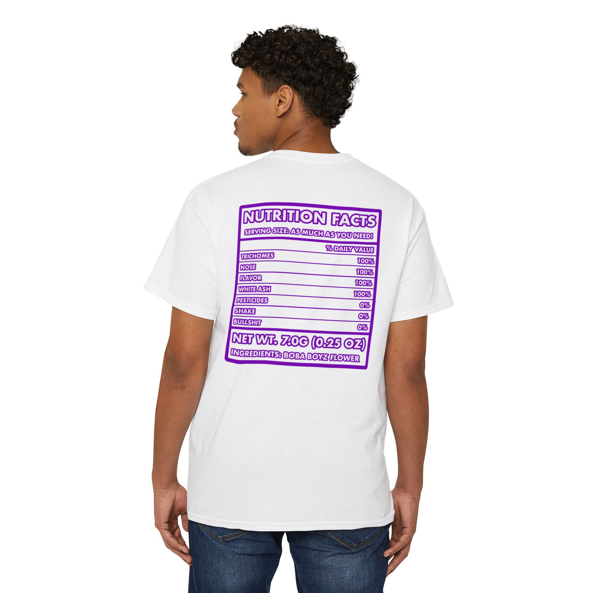 Boba Boyz Pocket T-Shirt - Purple Logo