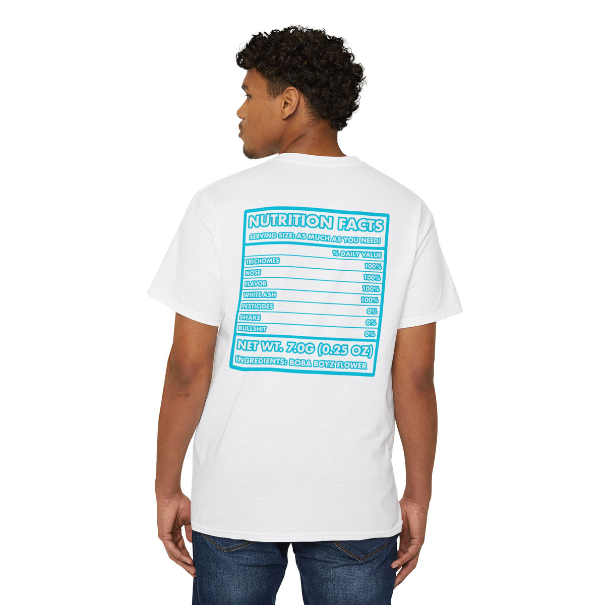 Boba Boyz Pocket T-Shirt - Blue Logo